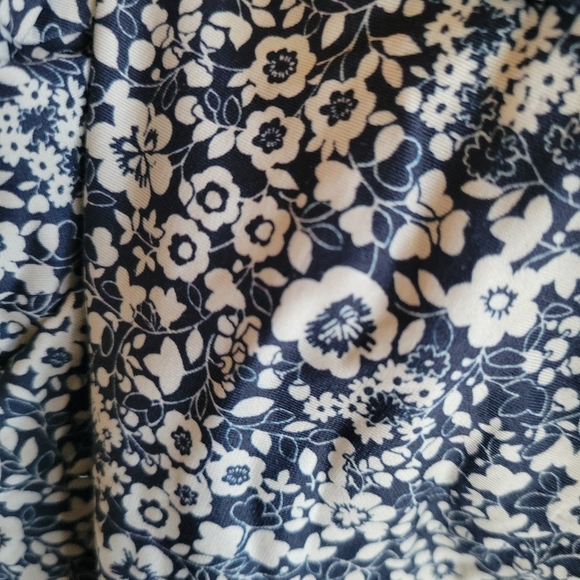 Everlane ReNew Square Neck One Piece Navy Floral M Sold Out Online - Picture 5 of 6